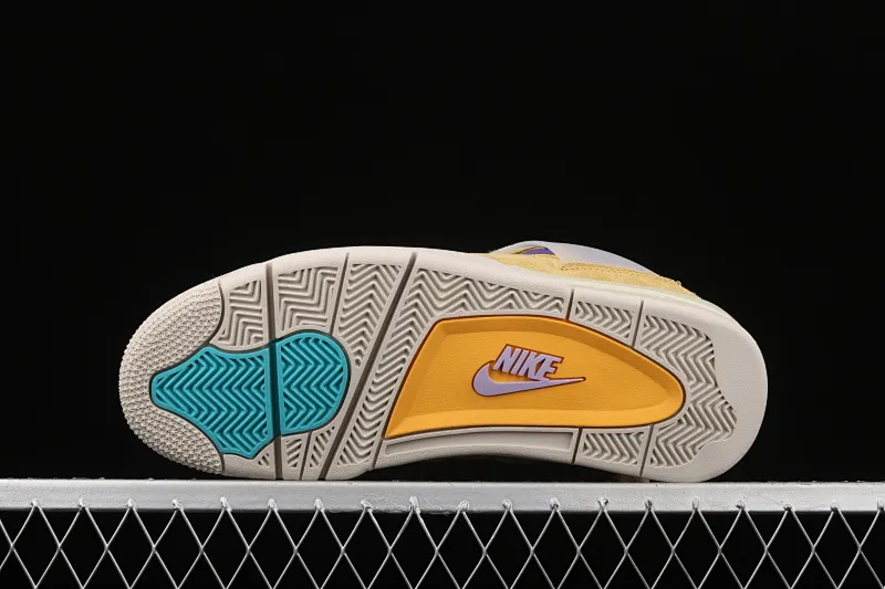 All categories Air Jordan Jordan series basketball shoes Air Jordan 4 G version Air Jordan 4 Retro SP AJ4 Joe 4 joint yellow and purple desert DJ5718-300